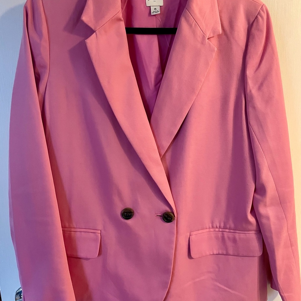 J. Crew Pink Blazer 6